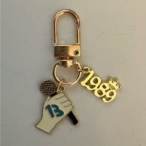 NWT Taylor Swift Themed Keychain/Bag Charm